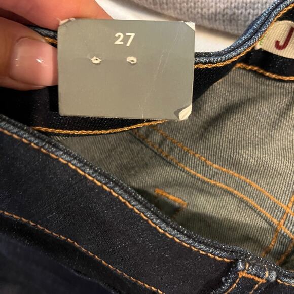 NWT J Brand Women's Bombshell Curvy Denim Jeans Dark Wash Straight Leg 27 - Picture 5 of 13